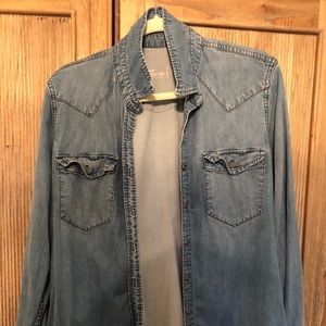 Gap Maternity chambray shirt - L